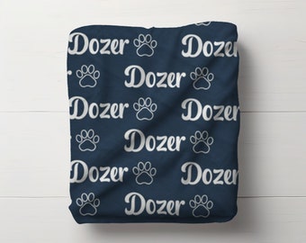 Personalized Blanket for Dog Blanket Personalize for Pet Name Blanket Personalized Name Blanket for Dog Lover Blanket for Puppy Blanket Gift