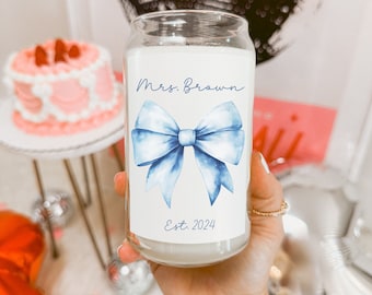 Bridal Shower Candle for Bride Scented Soy Candle Gift for Bridal Shower Gift for Bride Candle for Bachelorette Party Gift Candle Custom