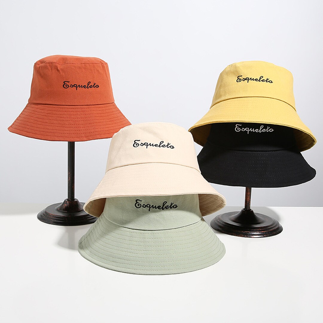 Personalized Bucket Hats,custom Wide Brim Bucket Hats for Bridesmaid