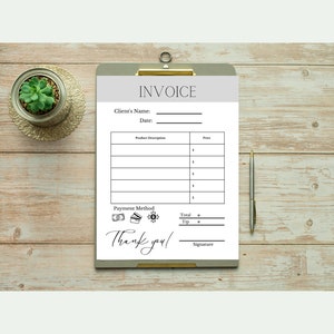 Invoice Download, Receipt, Invoice, Small Business Receipt, Invoice Receipt, Business Receipt, Printable Invoice, Basic Receipt