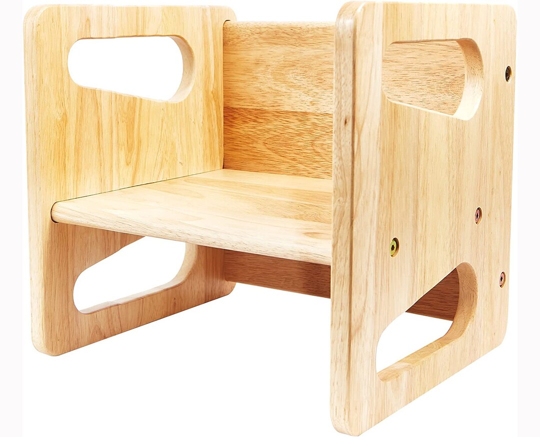 Montessori Weaning Chair 12 Inch Solid Wooden Infant Etsy