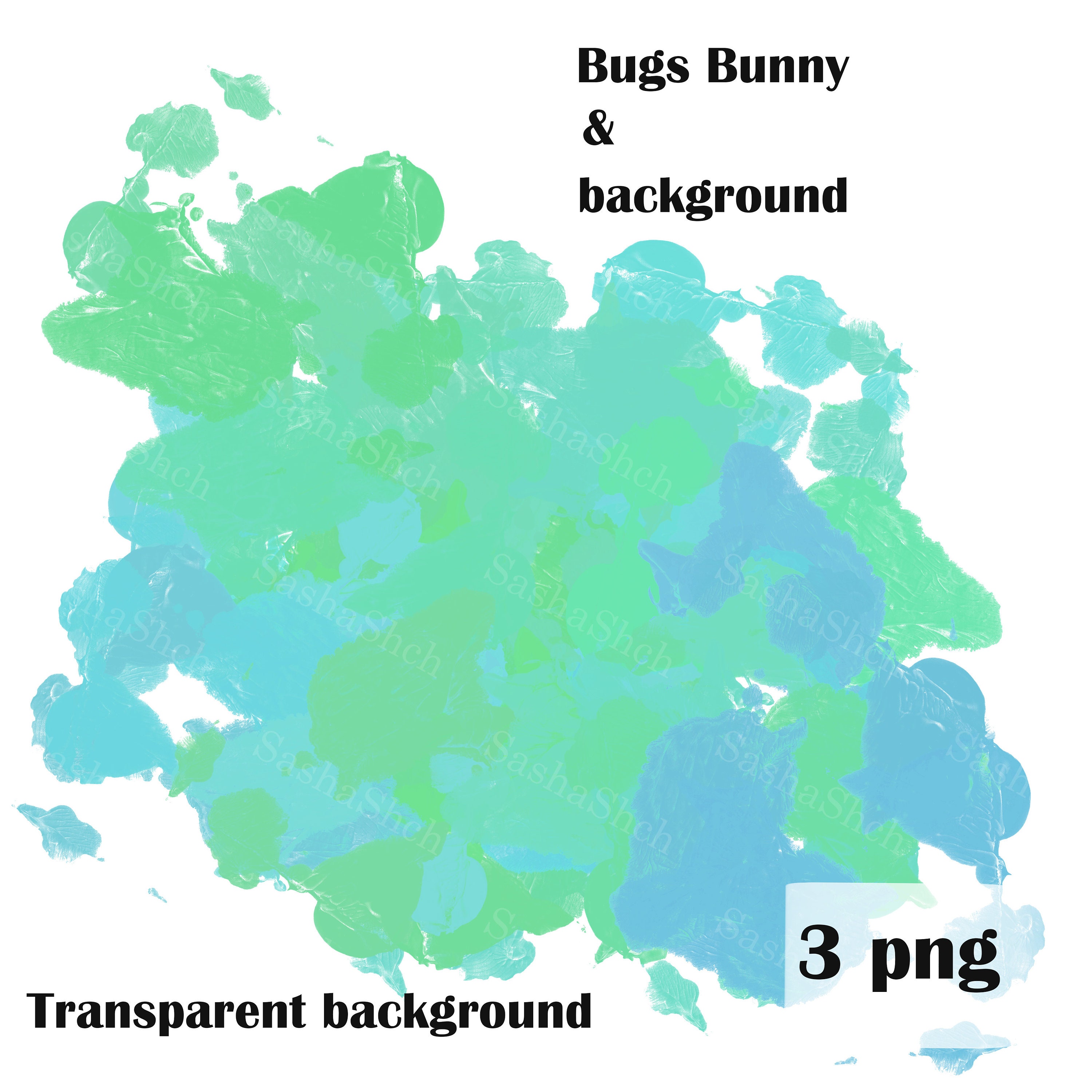 Bugs Bunny PNG, Digital Product, Color Illustrations, Bugs Bunny ...