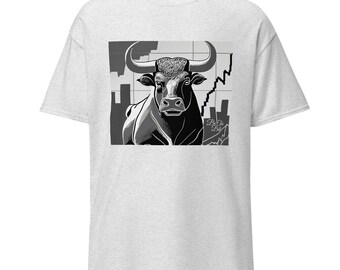 Bull Trader Tee Shirt, Boss The Stock market in Comfort