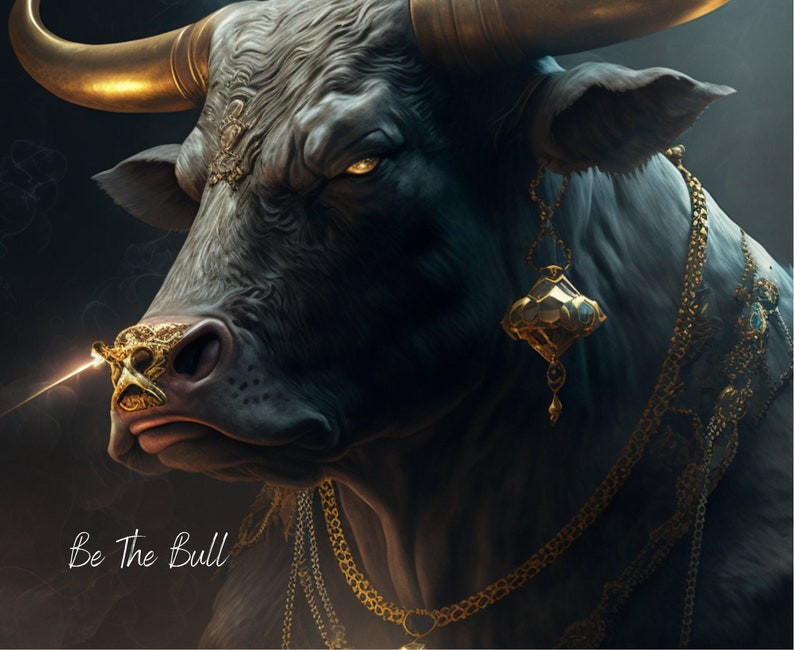 Day Trader mouse pad for stock market lovers and day traders alike. Be The Bull image 2