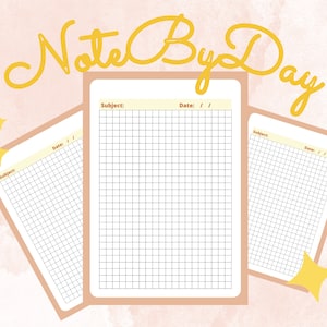 Digital Note Taking Template