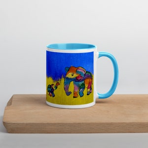 Colorful Elephant Mug