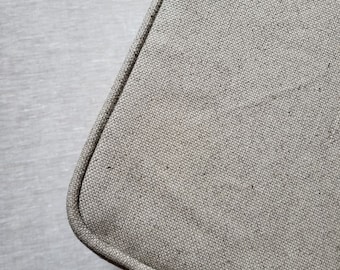 Durable Heavy linen daybed cover with cord High durability mattress cover with piping Daybed Linen cover with cord Eco Linen