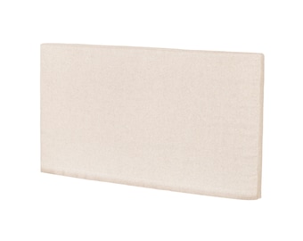 Heavy-weight Linen Headboard Cover Natural Linen Headboard Slipcover Heavy Linen Footboard Case Custom Made Linen Headboard Cover Eco-Friend