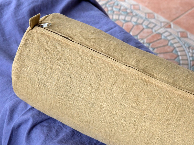 Natural Organic Medium Weight Linen Bolster Case for Pillow Etsy