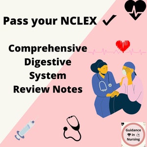 NCLEX: Notas de revisión del sistema digestivo
