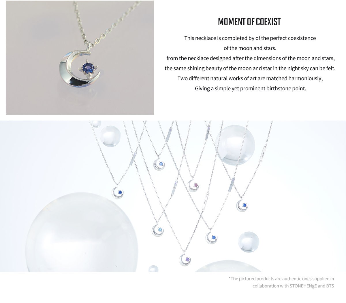 BTS | Stonehenge Moment of Light Jewelry Official Army Necklace