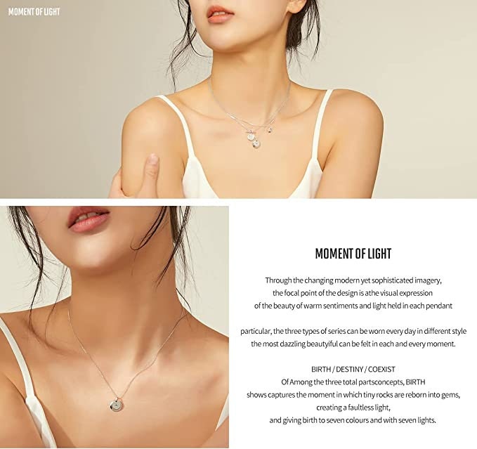 BTS ジミン Jimin ストーンヘンジ ネックレス BIRTH Amazon.com: BTS | STONEHENgE Moment of Light Jewelry