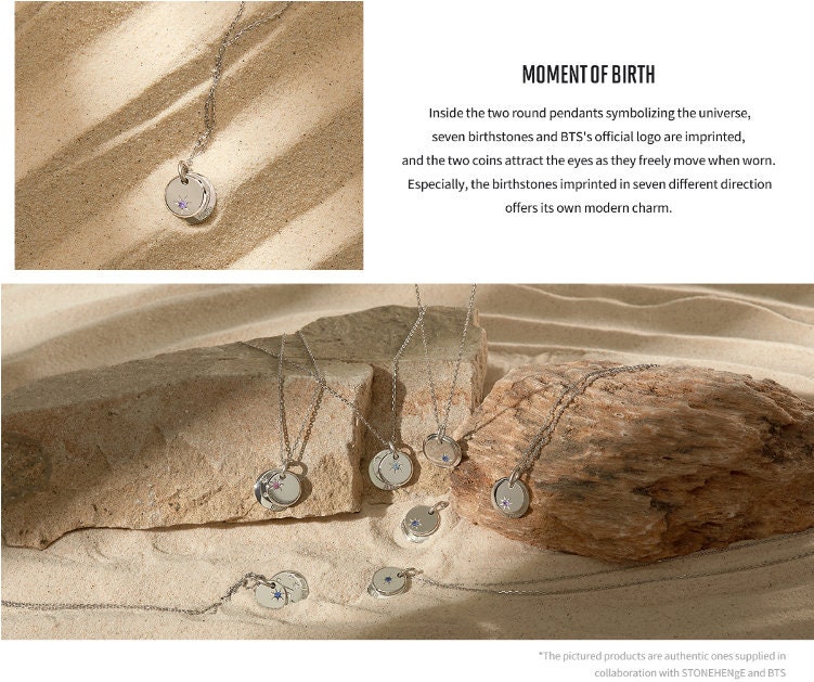 BTS | Stonehenge Moment of Light Jewelry Official Army Necklace