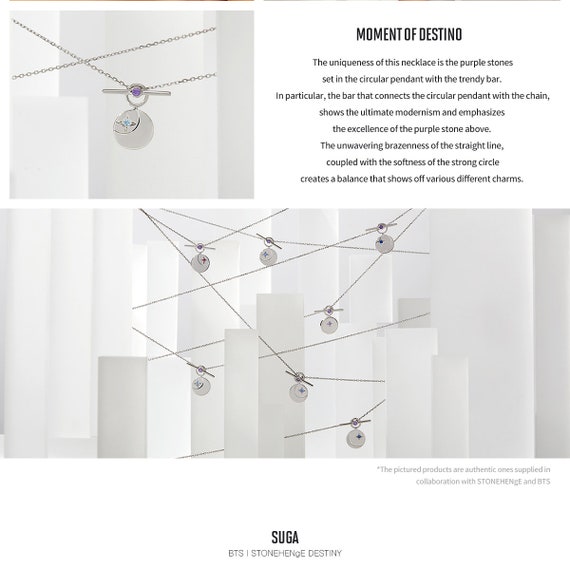 BTS | Stonehenge Moment of Light Jewelry Official Army Necklace