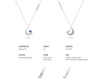 BTS Stonehenge Moment of Light Jewelry Official Army Necklace