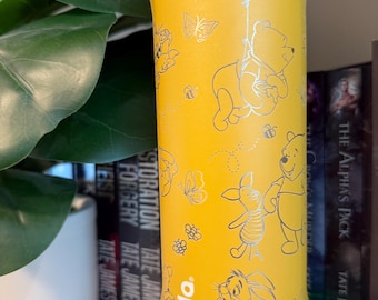 Engraved Winnie The Pooh Owala Water Bottle | Spill Proof Tumbler