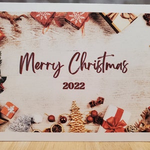 Cartão de Natal - arquivo para impressão