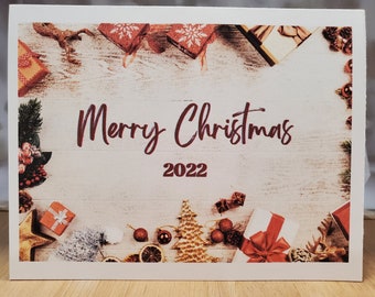 Tarjeta de Navidad- Archivo imprimible