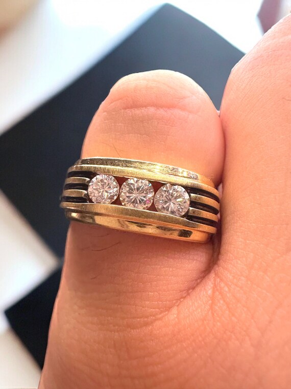 Vintage “Frederick Goldman” .5 Carat Diamond 14k G