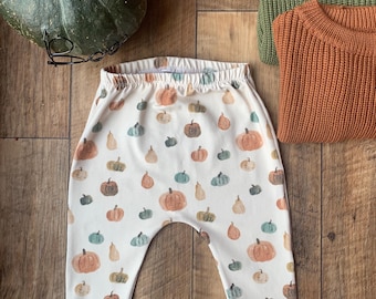 Leggings orgánicos con estampado de calabaza