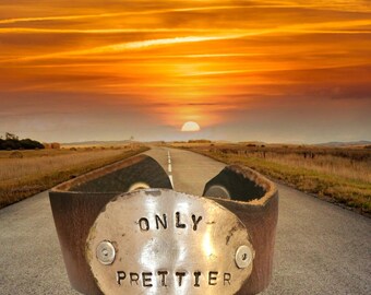 Leather Cuff-Only Prettier