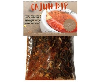 Krydda upp dina snacks med vår djärva och smakrika Cajun-dippmix – perfekt för aptitretare och festsnacks. Denna djärva premiumdippmix är god.