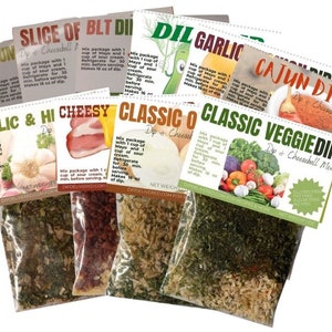 10 Pack You Pick Flavors choose from over 17 Different Flavors Mix & Match Dry herbs Packets Seasoning Dip Mix Party Appetizer food snack