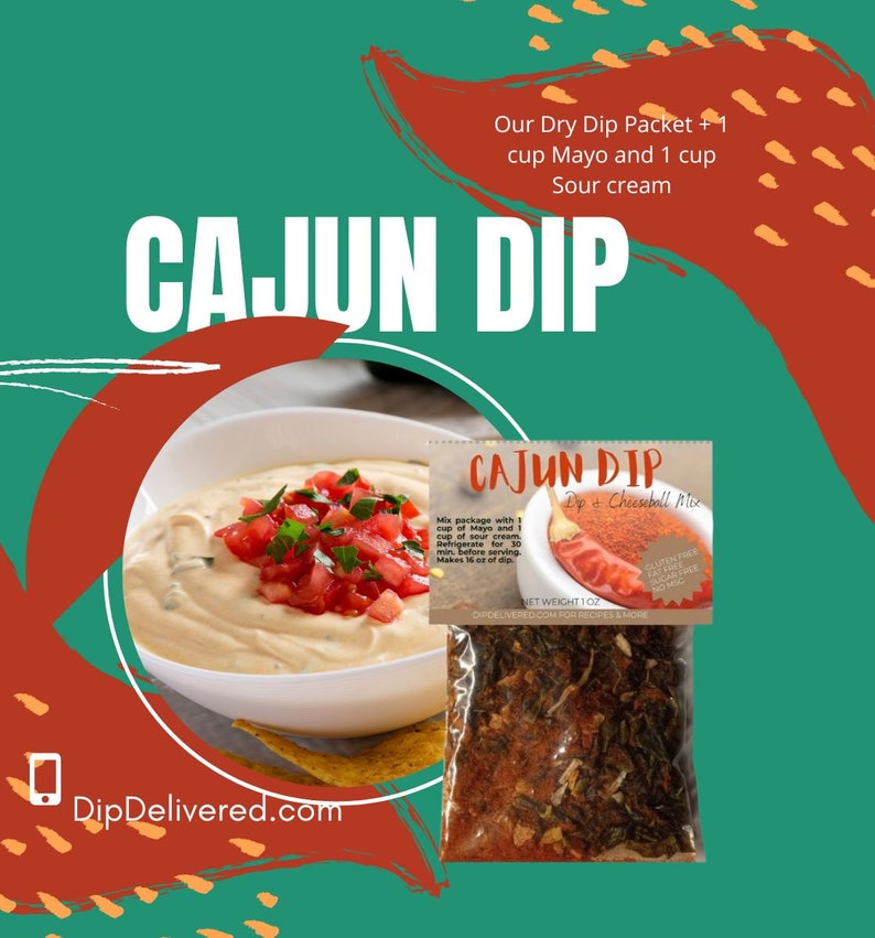 Pick Your Own Flavors 4 Pack Dip Mix Packages Perfect for Etsy