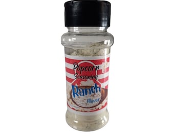 Ranch Flavour Popcorn Seasoning 2,5 oz Flasche mit Shaker Deckel Gewürzaroma von Kräutern und Gewürzen, perfekt für Geburtstags- und Weihnachtsgeschenke