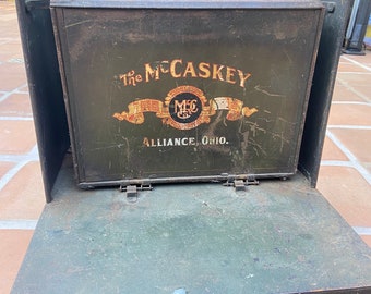 Vintage 1920s McCaskey Register Filing System