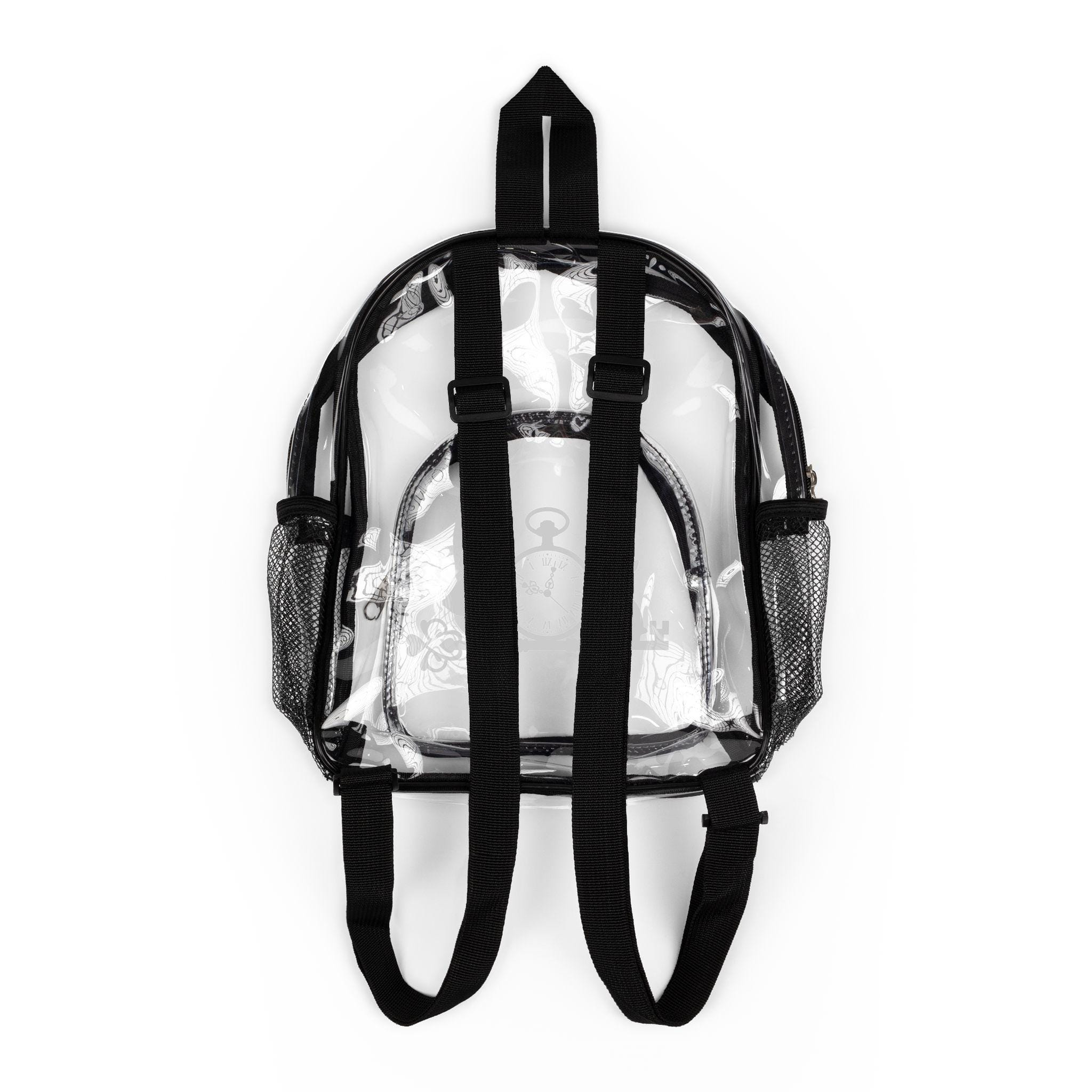 ESVAN See-Through Mesh Backpack – Semi-Transparent Daypack For Beach, Gym, Travel - View #4
