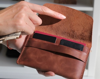 Personalized passport holder, Leather passport cover and luggage tag, travel gift for men and women, Passport case monogram