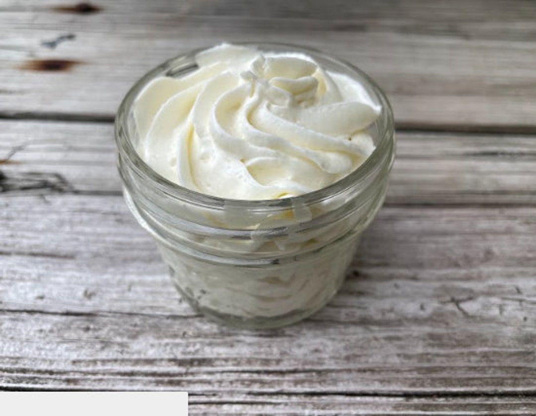 Organic Whipped Body Butter 4oz Aromatherapy Etsy