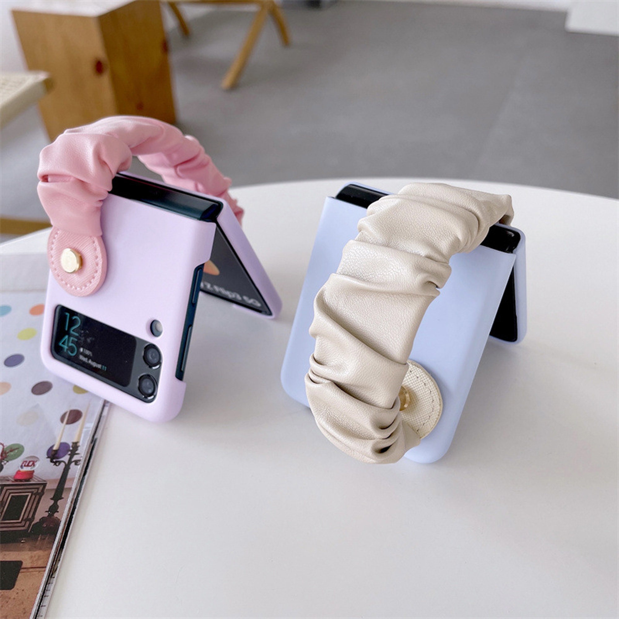 Macaroon Wristband Phone Case for Galaxy Z Flip 3/galaxy Z Etsy