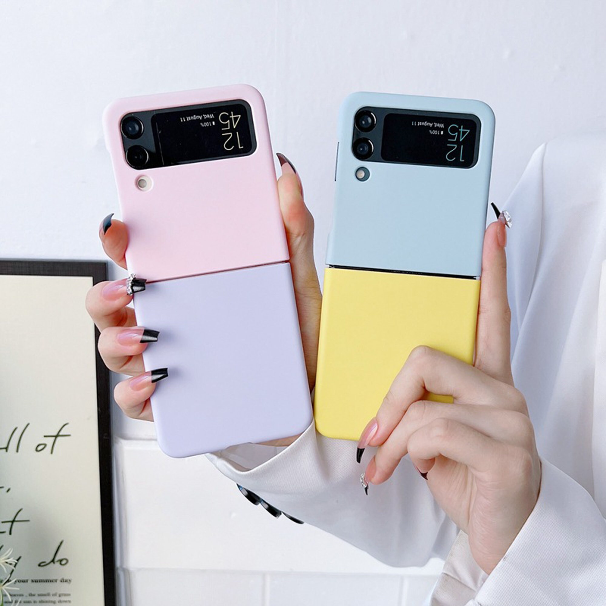 Cute Fashion Bag Samsung Phone Case for Samsung Galaxy Z Flip 3 and Z Fliip  4 (5G) –