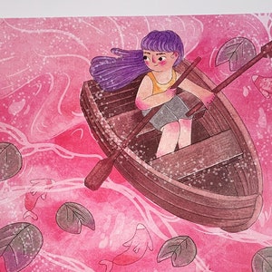 In the River Art Print A4