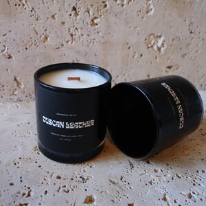 Tuscan Leather | Soy wax candle | Wax candle |