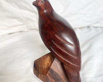MCM Hand carved wooden bird