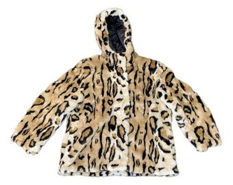 Calvin klein best sale cheetah coat