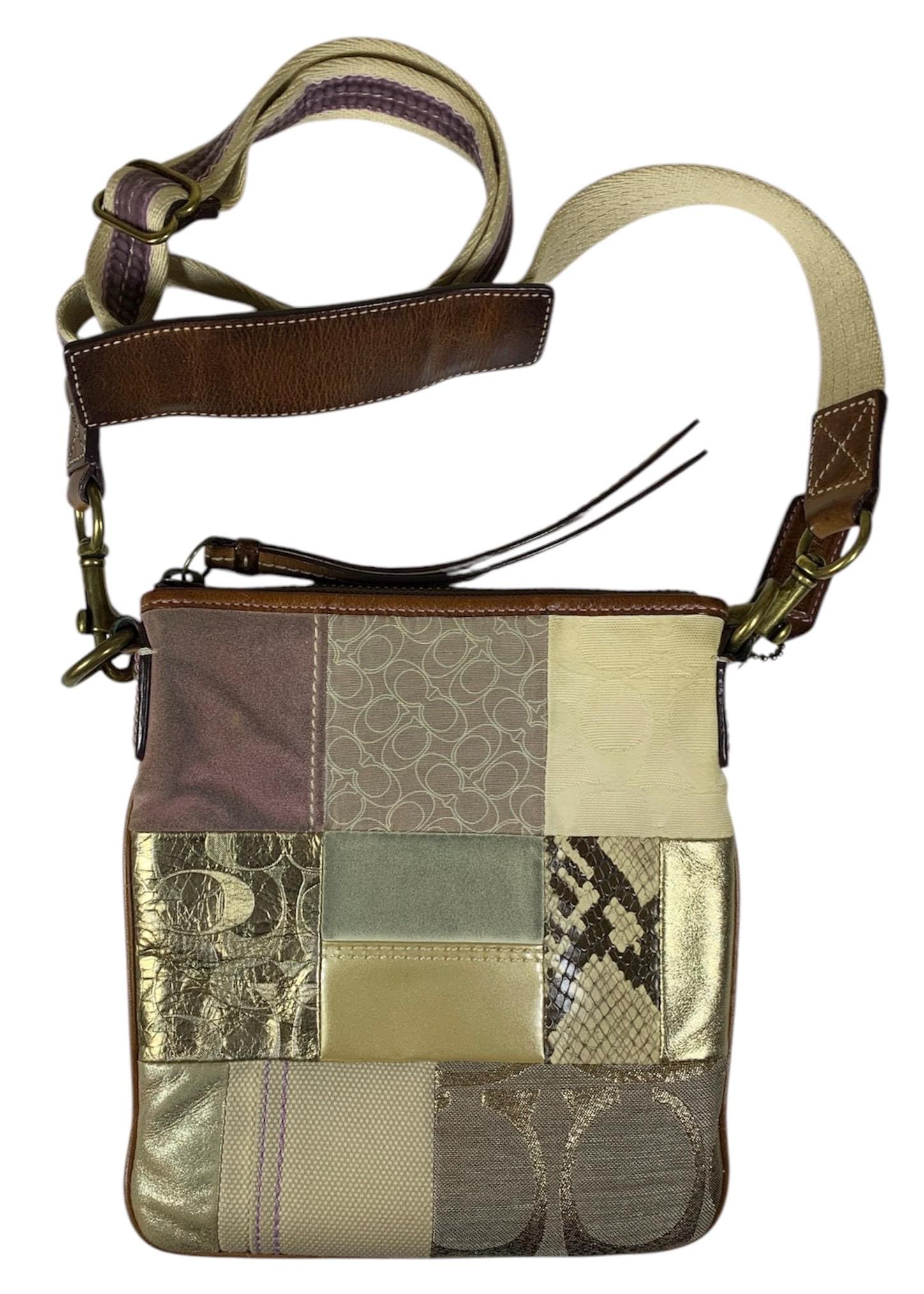 Patchwork Coach Bag - Etsy