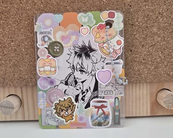 Twisted wonderland Ruggie  - photocard protector keychain