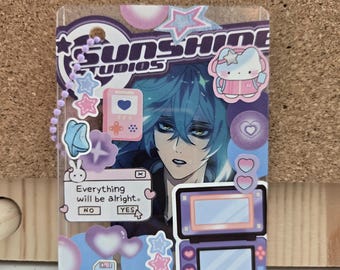 Twisted Wonderland ( Idia Shroud ) - photocard keychain