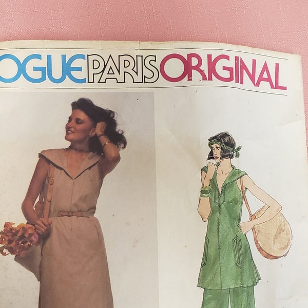 Vogue Paris Original Givenchy dress, top and pants