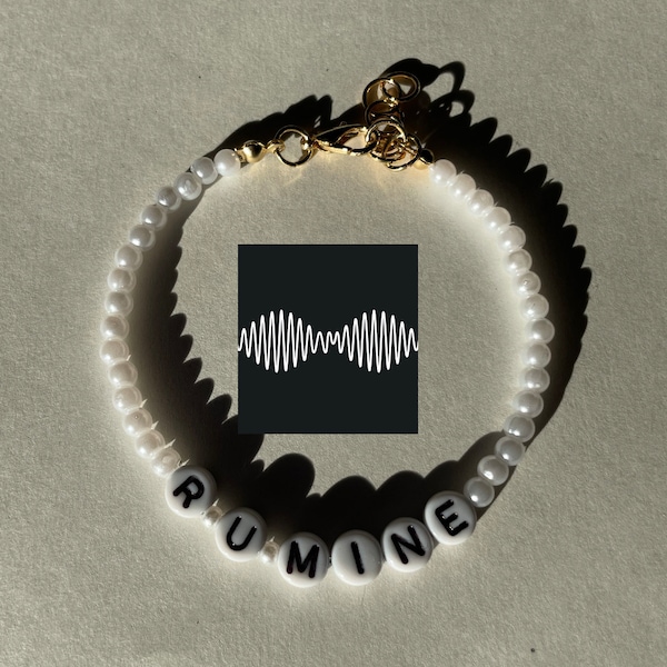 Arctic Monkeys 'R U Mine' bracelet