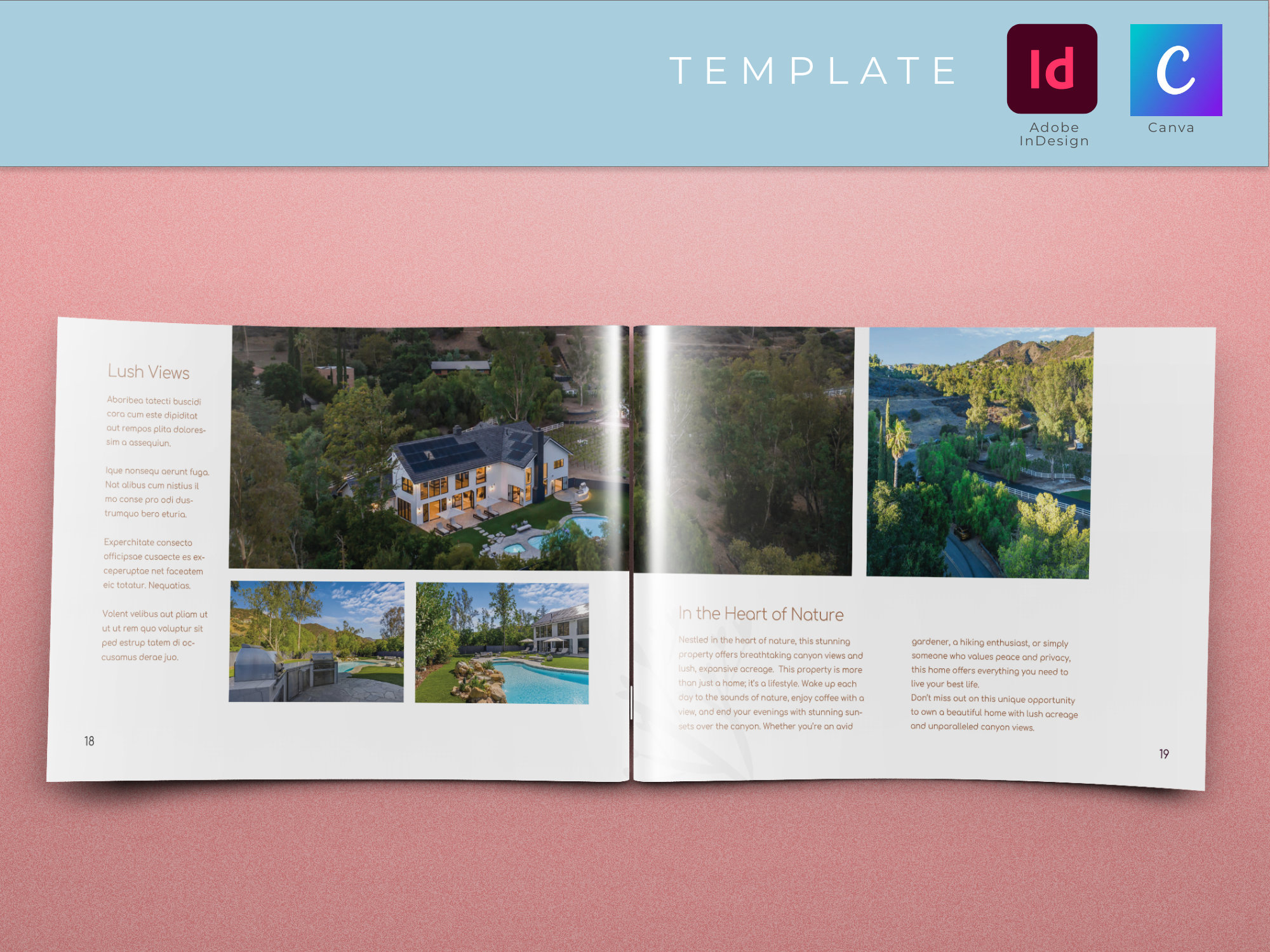 Luxury Real Estate Booklet | Open House Brochure - Etsy