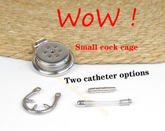 Super Tiny Chastity Device For Men/Stainless Steel Penis Restraint Chastity Cock Cage/Penis Ring/Chastity Belt