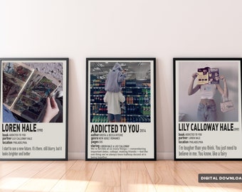 Addicted to You Polaroid Poster: Calloway Sisters Book Art (Digital Download)