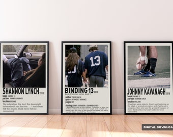 Binding 13 Polaroid Poster (2), Boys of Tommen, Johnny Kavanagh, Shannon Lynch, Chloe Walsh, Book Fan Art, Digital Download