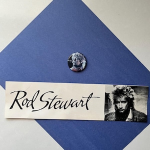 Rod Stewart Decal & Pin