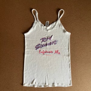 1984 Rod Stewart Concert Tank Top
